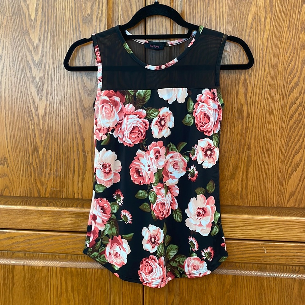 First Love size S tank top